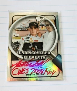 2009 Wheels Element Austin Dillon Signed Undiscovered Elements 11/25. With ROY. - Picture 1 of 3