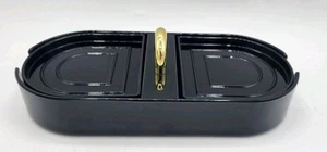 Sottobicchieri e supporto in plastica disegnati e firmati da GEORGES BRIARD art deco - Foto 1 di 6