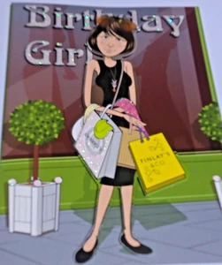 Birthday Girl, Birthday Card. Second Nature Cards. - Picture 1 of 3