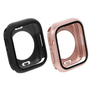 2 Pcs Wasserdichtes Wachkoffer Smartwatch-Abdeckung Beobachten Sie Cover - Photo 1/12