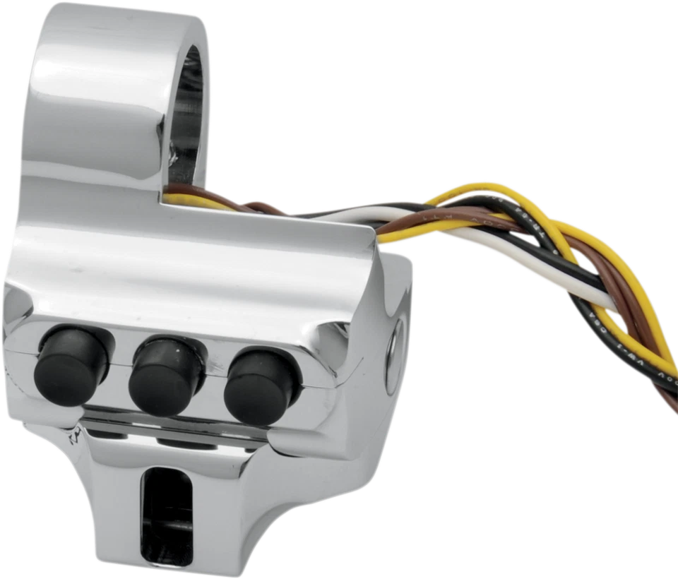 Performance Machine 0062-2044-CH Contour Four Button Switch Housing - Image 1 of 1