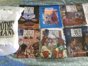 comic issues 1-6 signed guy & david sims 1992 Brother Man Dictator of Discipline - Picture 1 of 23