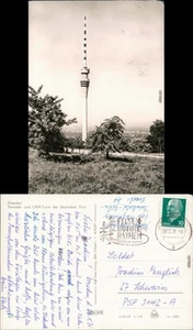 Pappritz Dresden Fernsehturm Dresden Foto Ansichtskarte 1969 - Bild 1 von 3