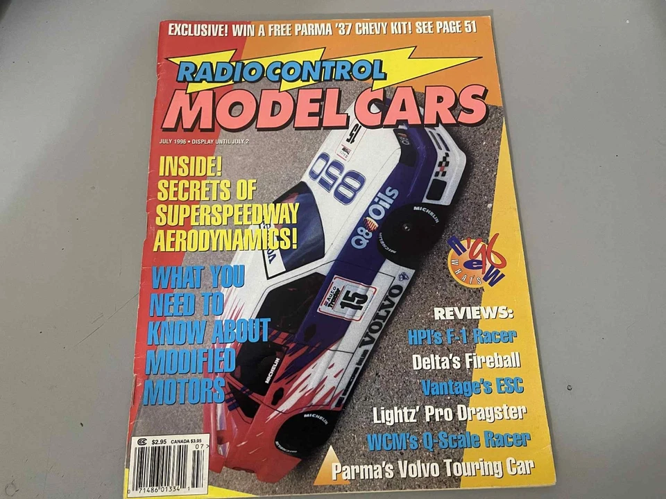 Vintage July 1996 R/C Model Cars  (Radio Control Car Action Competition Plus) - Image 1 of 1