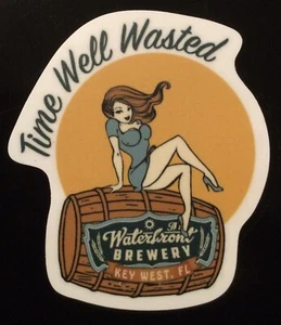 Waterfront Brewing Company Crazy Lady Sticker Craft Beer Brewery Key West FL - Picture 1 of 1