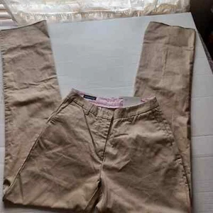 Land's End Khaki Women's Pants sz 6 Nwt - Picture 1 of 7