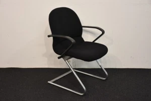 K&N Freischwinger, Stoffbezug schwarz, gebraucht - Bild 1 von 7