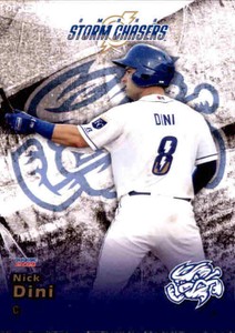 2021 Omaha Storm Chasers Choice #5 Nick Dini Monroe New Jersey NJ Baseball Card