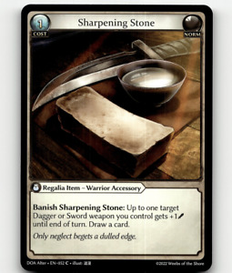 Grand Archive TCG Sharpening Stone Dawn of Ashes Alter Ed. Common