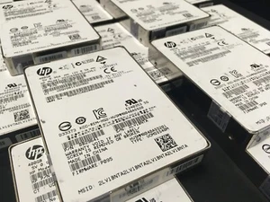 *LOT OF 11* HP 3PAR 400GB 2.5 12G SAS SSD HUSMM8040ASS201 HSSC0480S5xnEMRI *97%* - Picture 1 of 5