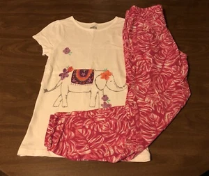 Girl's Crazy 8 Cinch Pants Outfit Size 7/8 - Picture 1 of 5