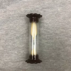 MB 1995 Jumanji Board Game Replacement Parts Brown Timer Hourglass - Picture 1 of 3