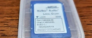 Magellan Mapsend BlueNav Local Chart Suez C. / Iskandrariya M5G208L 980649-68 - Picture 1 of 1