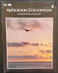 Religious Favorites By James Bastien Piano Sheet Music Song Book - Picture 1 of 8