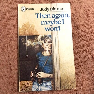 Judy Blume - Then Again, Maybe I Won't Vintage Piccolo pb 1982 - Picture 1 of 2