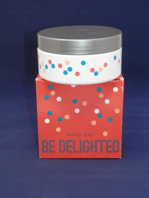 MARY KAY Be Delighted Body Mousse 4 oz Tub Discontinued New Sealed Free Ship - Image 1 of 4