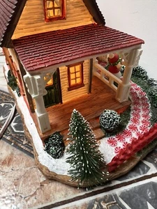 Celebration Sugarplum Valley Deluxe Lighted House Holiday Christmas - Picture 1 of 8