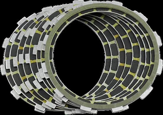 Placas de fricción de fibra de carbono Barnett para Harley Street Glide CVO 10-12 Foto 1 de 4