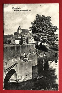 AK KIRCHHAIN in Hessen um 1925 Blick von der Kleinbrücke auf die Stadt ( 75012 - Bild 1 von 2