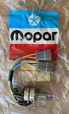 Interruptor centinela y atenuador de faros 1969-70 Chrysler 1969-70 Imperial 28644423 NOS Foto 1 de 4