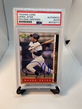 1993 Classic Best Derek Jeter Auto PSA Certified Autograph Signed Error Card