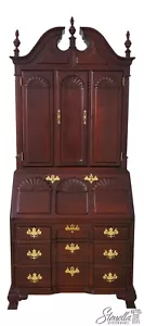 61389EC: JASPER Blockfront Goddard Style Secretary Desk - Picture 1 of 12