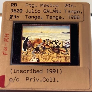 Julio Galan “Tange, Tange, Tange” Mexican Modern Art 35mm Slide - Picture 1 of 3