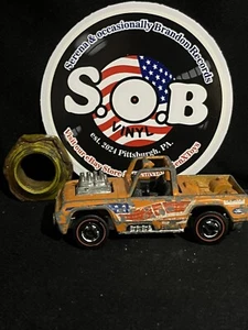Hot Wheels Redlines 1973 Baja Bruiser 1:64 Orange Diecast USED VG Condition - Picture 1 of 9