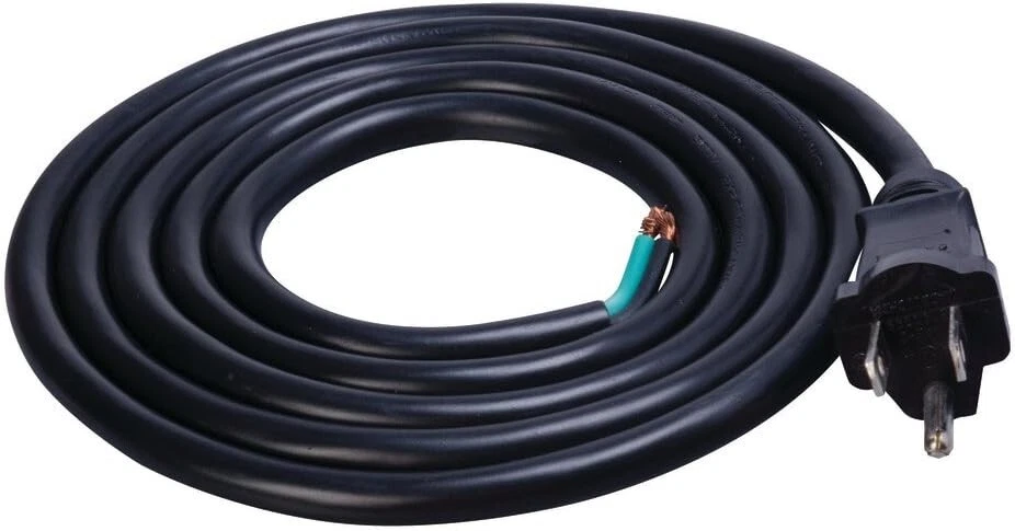 14/3 SJTW Power Tool Replacement Cord - 6-Foot, Black - Image 1 of 4