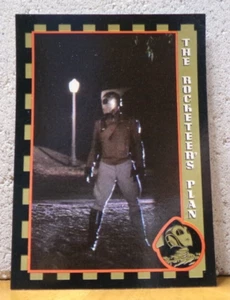 VINTAGE COOL THE ROCKETEER MOVIE TRADING CARD THE ROCKETEER'S PLAN - Picture 1 of 2