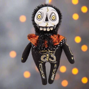 Primitive Halloween Gathered Traditions Bones Skeleton Figurine/ Ornament - Picture 1 of 4