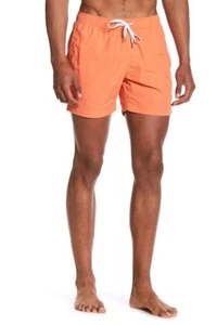 Onia Herren Größe XXL (42-44) Charles 5" einfarbig melone orange Badehose neu mit Etikett UVP $ 125  - Bild 1 von 3