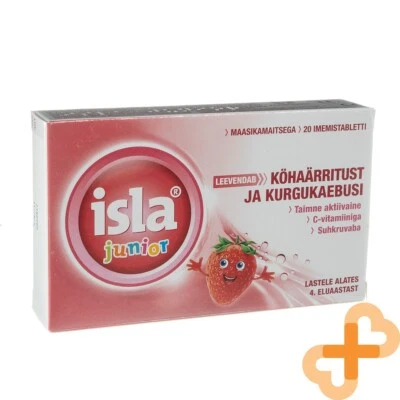 ISLA JUNIOR 20 Lozenges Throat Health Vitamin C for Children Kids Supplement - Image 1 of 4