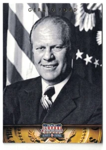 2012 Panini Americana Heroes & Legends #38 Gerald Ford - US President - Picture 1 of 2
