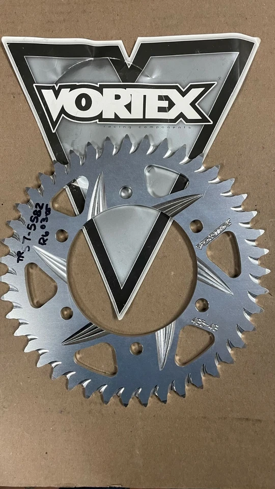 1988-07 川崎 EX250 忍者 250 Vortex 后链轮 43T 575582 — 第 1/1 张图片