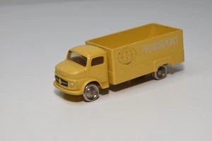 B47 1:87 LEGO MERCEDES-BENZ TRUCK TRANSPORT YELLOW EXC. COND. - Imagen 1 de 7