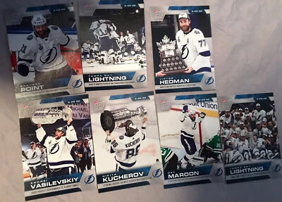 2020 NHL TOPPS NOW - 7 Sticker Pack - #SCP-203-209 PR: 293 TAMPA BAY LIGHTNING - Image 1 of 4