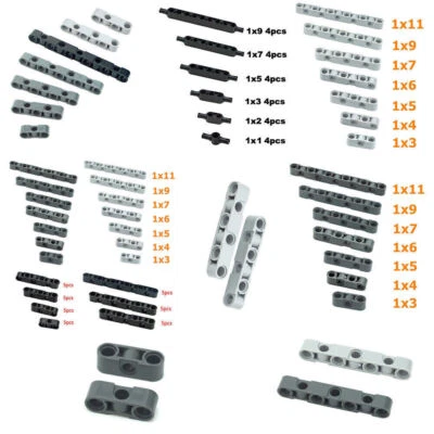 Technic Parts for Lego Kits beam Studless Liftarm Truck Building Blocks Sets DIY - Image 1 of 4