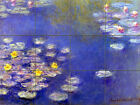 Monet Water Lilies Mural Ceramic Backsplash Bath Tile #121