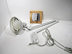 Luxo Medical Grade Extending Lamp w/Custom Wall Mount - Picture 1 of 12