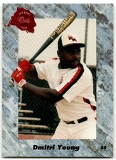 1991 Classic Draft Picks Dmitri Young St. Louis Cardinals #54