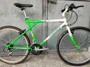 MTB HOLZ THRAX STAHL - SUNTOUR XC GROUP - VINTAGE MTB RETRO 26 GT - Bild 1 von 23