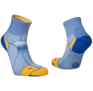 BNWT - Hilly Marathon Fresh Anklet Running Socks Steel/Sulphur - Size: Medium - Picture 1 of 5