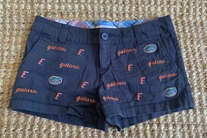 Pantaloncini chino blu E5 College Classics da donna taglia 9 ricamati Florida gators - Foto 1 di 2