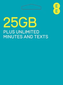 Tarjeta SIM EE £15 Pay as you go prepago - TOTALMENTE NUEVA - franqueo gratuito - Imagen 1 de 1
