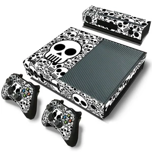 XBOX ONE Skin Design Foils Aufkleber Schutzfolie Set - Vintage Skulls 2 Motiv  - Picture 1 of 1