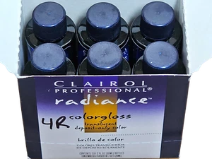 Clairol Professional Radiance Colorgloss Color 4R Light Red Brown 320609 (6 Pak) - Picture 1 of 1