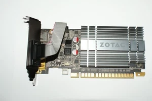 Zotac Nvidia Geforce 210 VGA/DVI/HDMI 1GB PCIE Low Profile Grafikkarte - Bild 1 von 3
