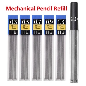 6 Boxes Black Automatic Pencil Refill Students - Picture 1 of 24
