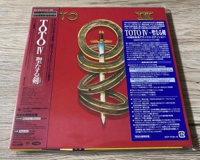 TOTO IV DELUXE EDITION 40TH ANNIVERSARY JAPAN 5.1 Hybrid SACD EP SIZE SLEEVE  Foto 1 de 4